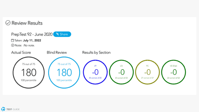 7Sage LSAT Review Screenshot 4