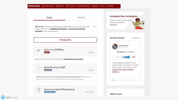 LSATMax LSAT Review Screenshot 1