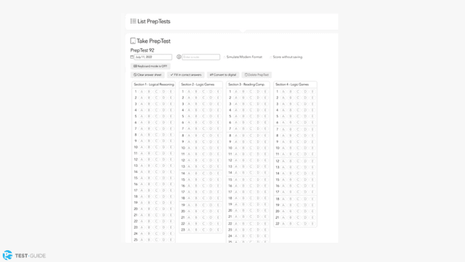 7Sage LSAT Review Screenshot 5