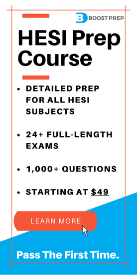 BoostPrep HESI Prep Course Ad